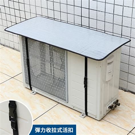 室外機遮陽板效果|冷氣室外機「擺1物」降溫又省電 師傅認證：秒省500元